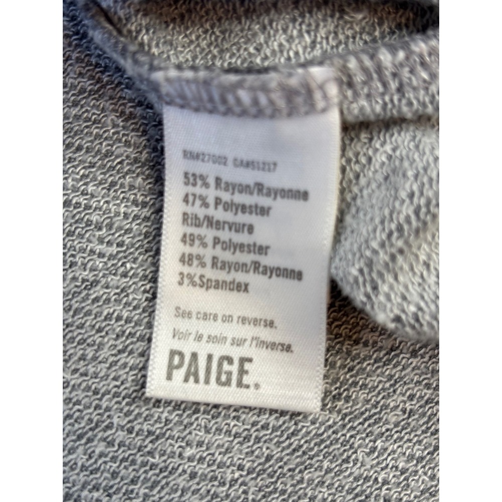 Paige Womens Gray V-Neck Sleeveless Midi Dress Size XS - Picture 7 of 7